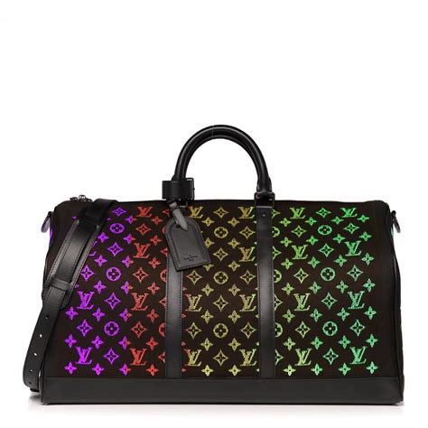 louis vuitton light up keepall bag